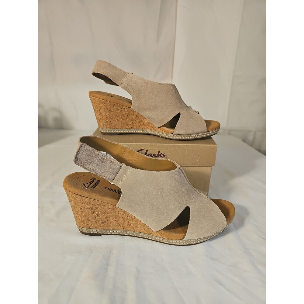 Clarks Helio Float 4 Sand Suede Diam Sable 8 m Soft Suede